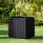 East West Furniture 22'' W 31 Gallons Water Resistant Resin Deck Box-97639301
