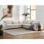 Icelyn Upholstered Corner Sectional with 6 Throw Pillows