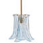 Plafonnier Kero, suspension en verre soufflé de style Murano, 12 po-112777735