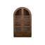 Armoire 2 tiroirs et 2 portes vitrées Ithzel
