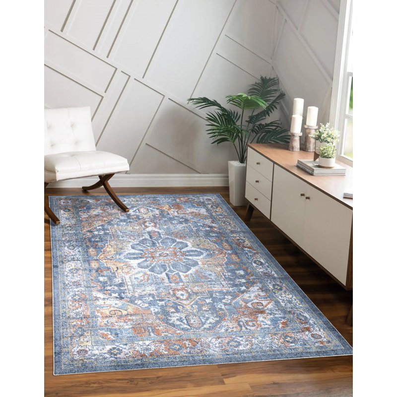 Aralee Oriental Indoor / Outdoor Area Rug, Rectangle 50 x 80cm