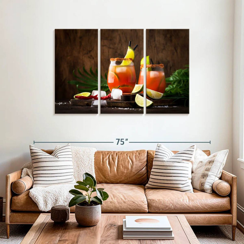 Yarlin Michelada Cocktail, H 36 po x l 57 po