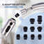 3-Function Kitchen Faucet Spray Head With 9 Adapters, Kitchen Faucet Head Replacement Compatible With American Standard-89153766