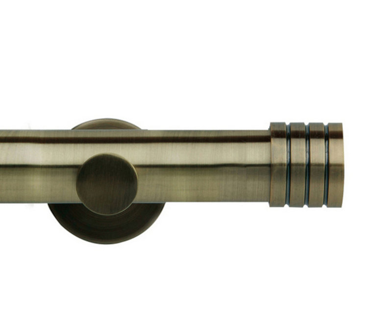Derlene Rod 3.5 cm, 3.50cm H x 120cm W x 3.50cm D, Spun Brass
