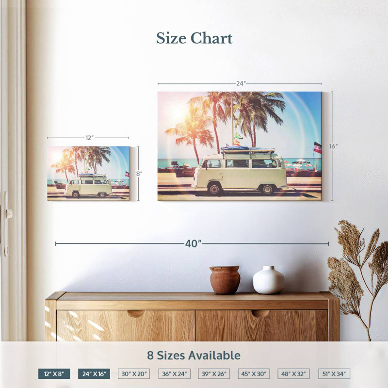 Mehar Coastal Camper Van, H 16 po x l 24 po