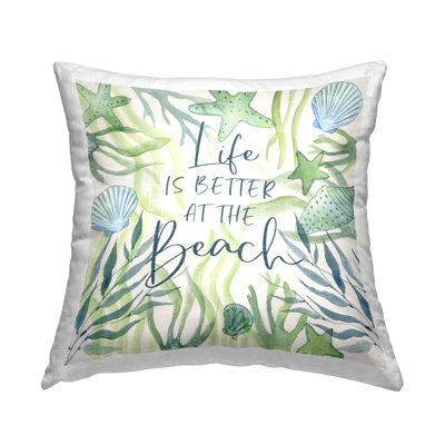 Floral Throw Pillow