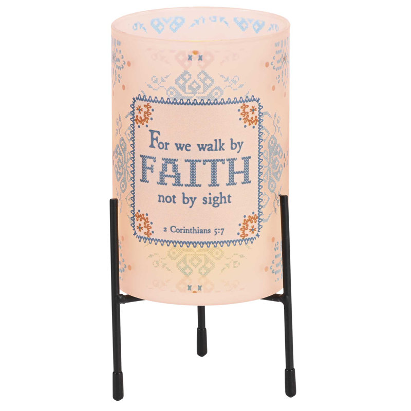 Hurricane Candleholder Blush For We Walk