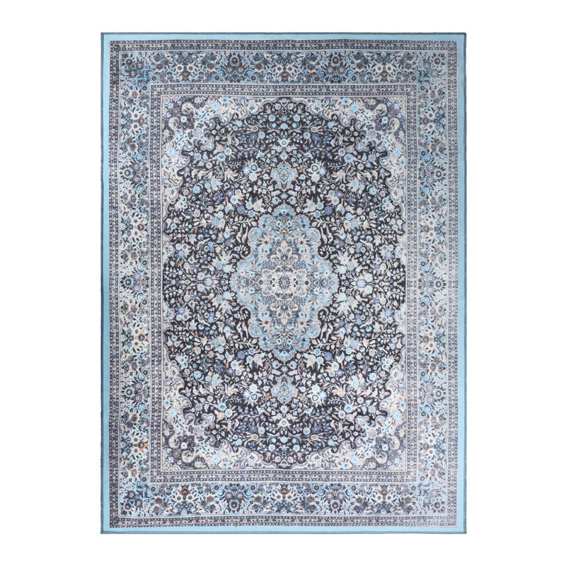 Tapis d'intérieur 100% polyester Oden, Rectangle 5 pi x 7 pi 6 po