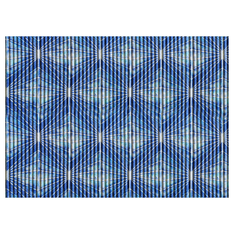 Tapis de bain Falkirk, Bleu