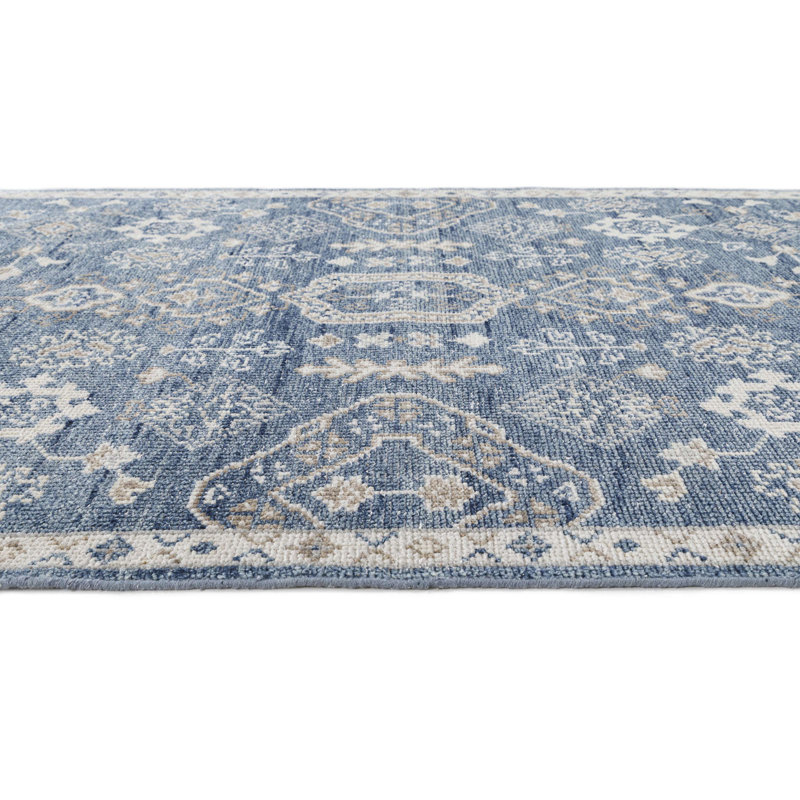 Birch Lane™ Hand Knotted Wool Morrisa Rug, Rectangle 5' x 8'