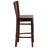 Kadircan Solid Back Wooden Restaurant Barstool-55837073-31759989