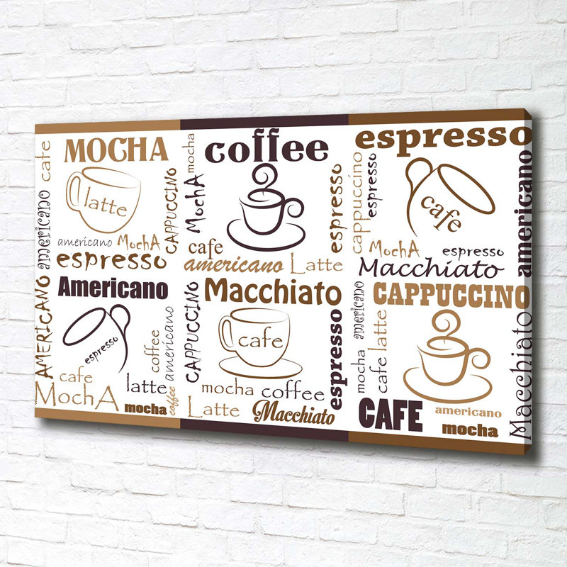 Coffee Time - Wrapped Canvas Print