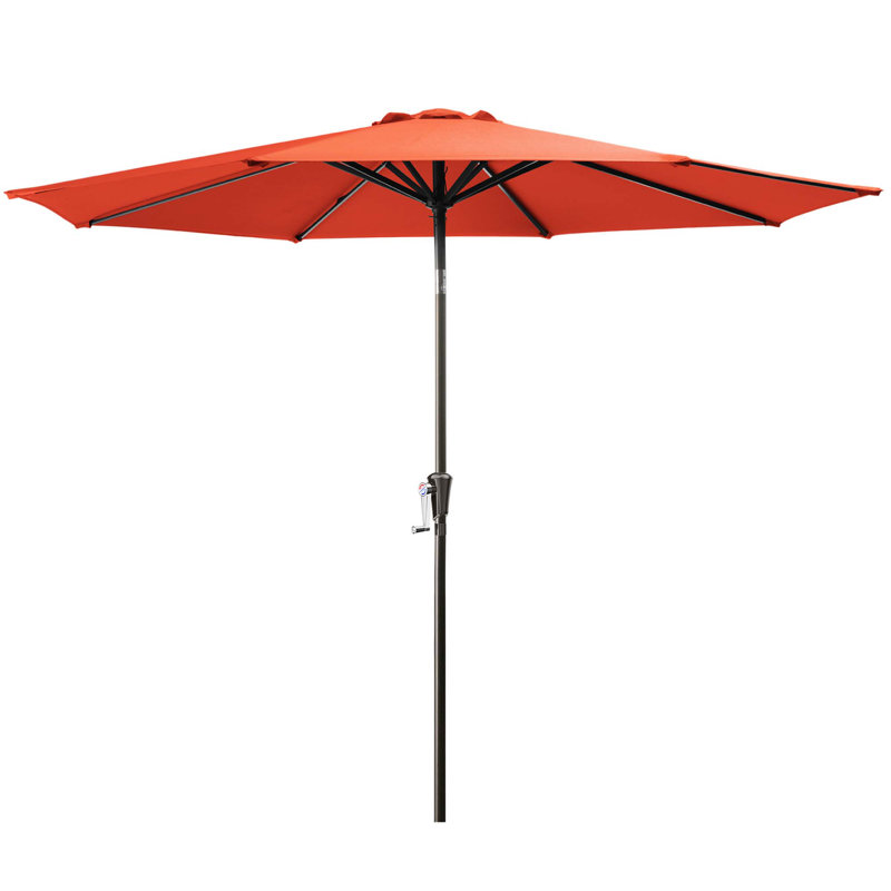 Parasol de marché 9 pi Loyce, Orange