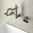 Kingston Brass Duchess Two-Handle Wall Mount Bathroom Faucet-48381114