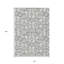 Tapis extérieur lavable 10 pi x 14 pi gris graphite et argent