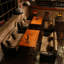 Banc de bar en similicuir