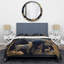 Ensemble de housse de couette en microfibre / polyester Golden Deer In Forest II Bedding-78268536
