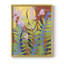 «Bold Bright & Wild II», reproduction encadrée - bois massif-488788991