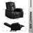 37" Wide Faux Leather Home Theater Individual Seat-87547668