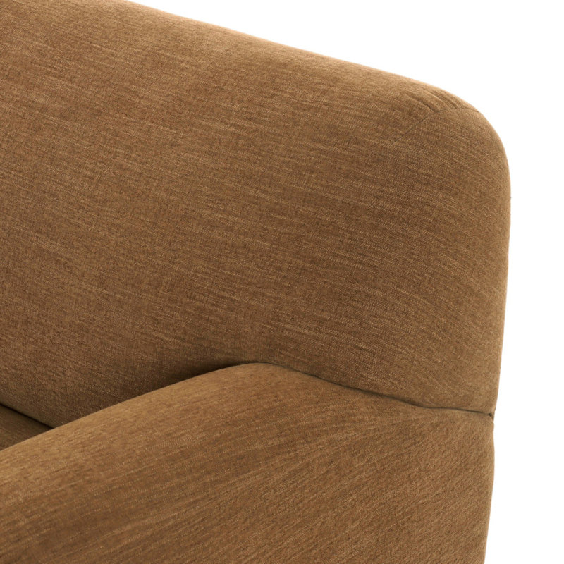 Kent Sofa, Laughlin Ochre Polyester Blend