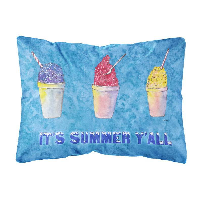 Coussin décoratif intérieur/extérieur rectangulaire
