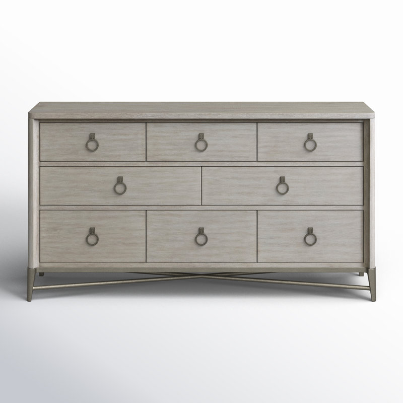 Regan 67'' W 8 - Drawer Dresser, Champagne