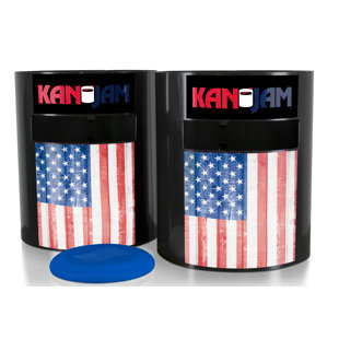 3 Piece USA Flag Design Frisbee Set