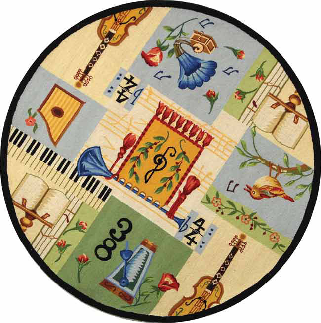 Chelsea Hand Hooked Wool Pile Rug, 8'9" x 11'9"