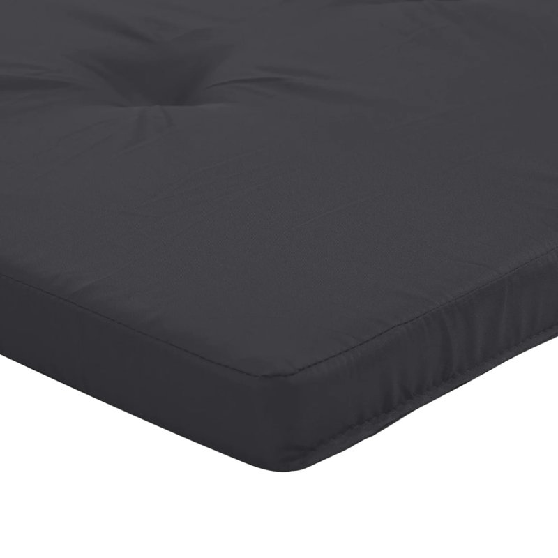 Outdoor 2.8'' Deck Chair Seat / Back Cushion, Black