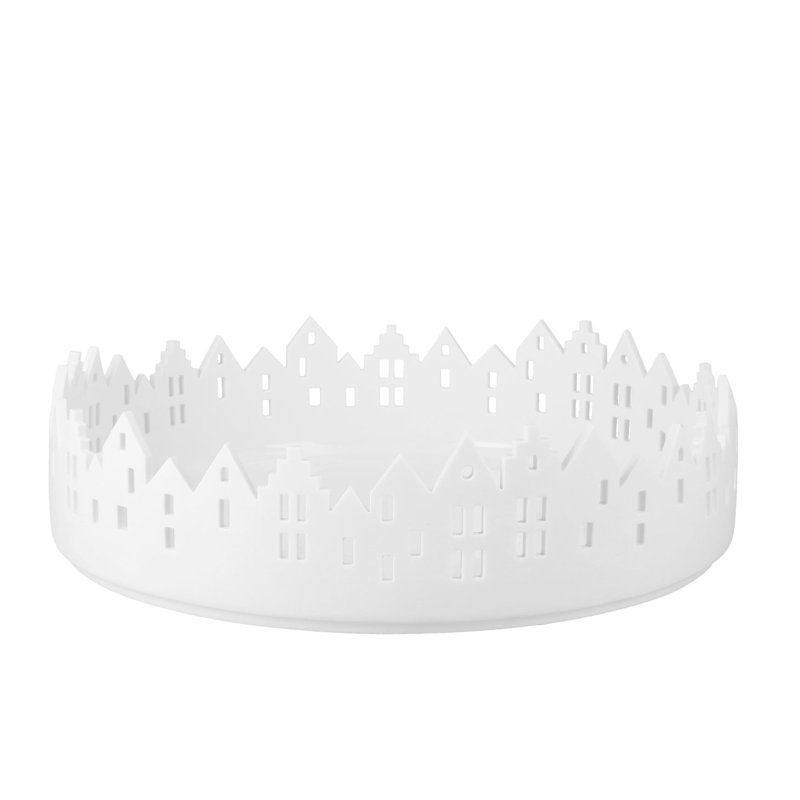 City Light Cityscape Candle Holder - 10.8" D