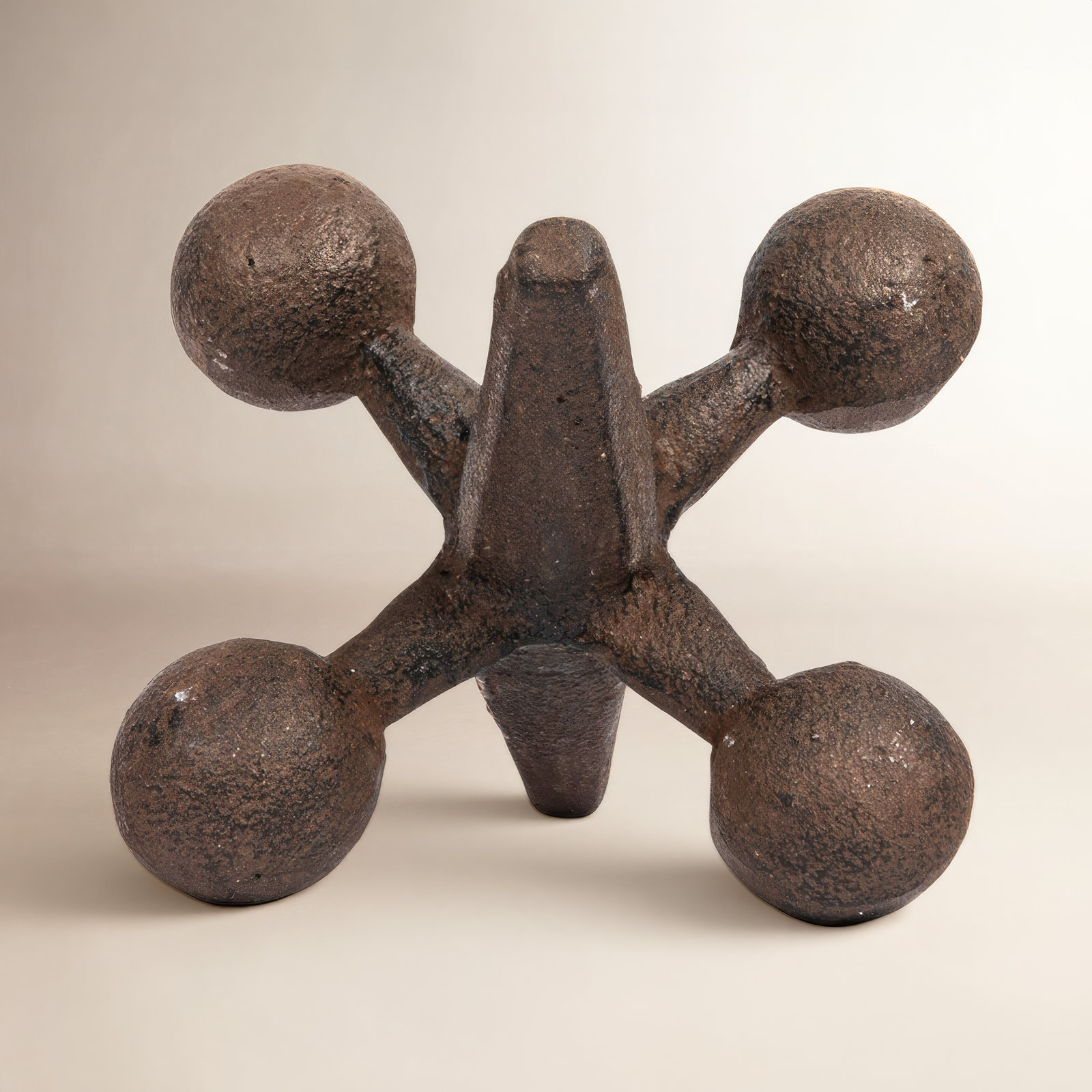 Vernell Iron Jack Accent Figurine / Sculpture, Rust