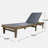 CHAISE LOUNGE - DARK GREY MESH