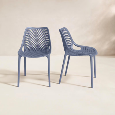 Farrah Outdoor Stacking Dining Side Chair