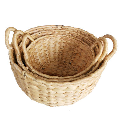 Highland Dunes Wicker Decorative Basket
