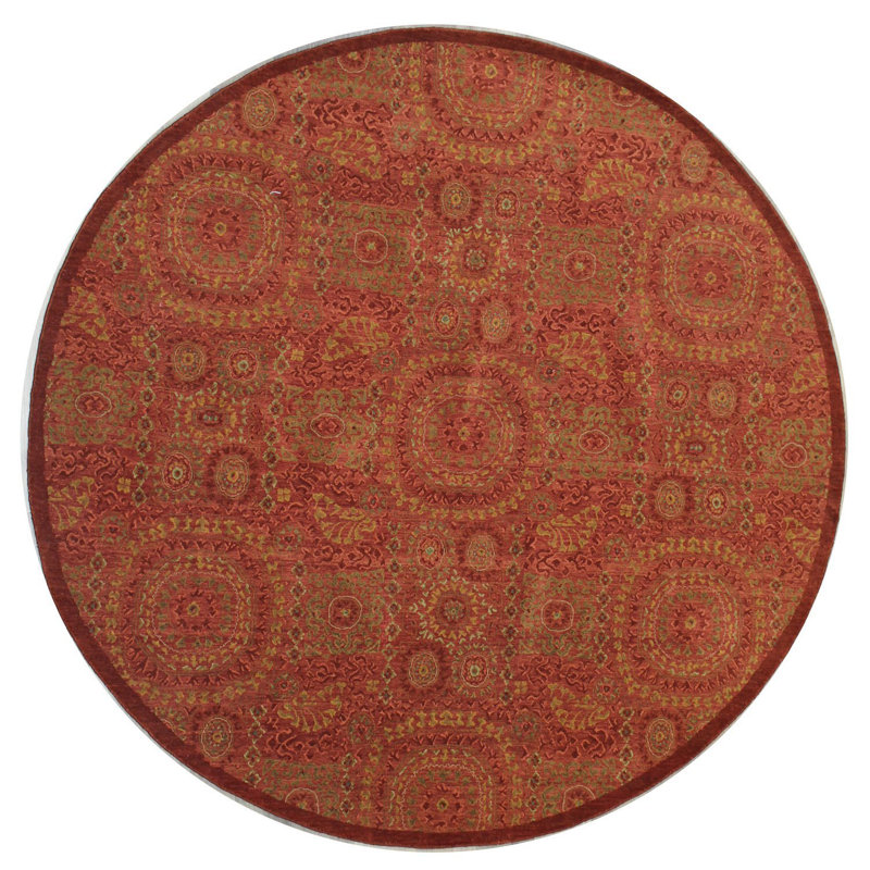 Mamluk One-of-a-Kind Round 8'2" X 8'2" Area Rug