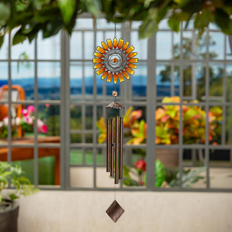 Sunflower Wind Chime