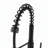 Commercial Single Handle Pre-Rinse Kitchen Faucet in Matte Black(Set of 2)