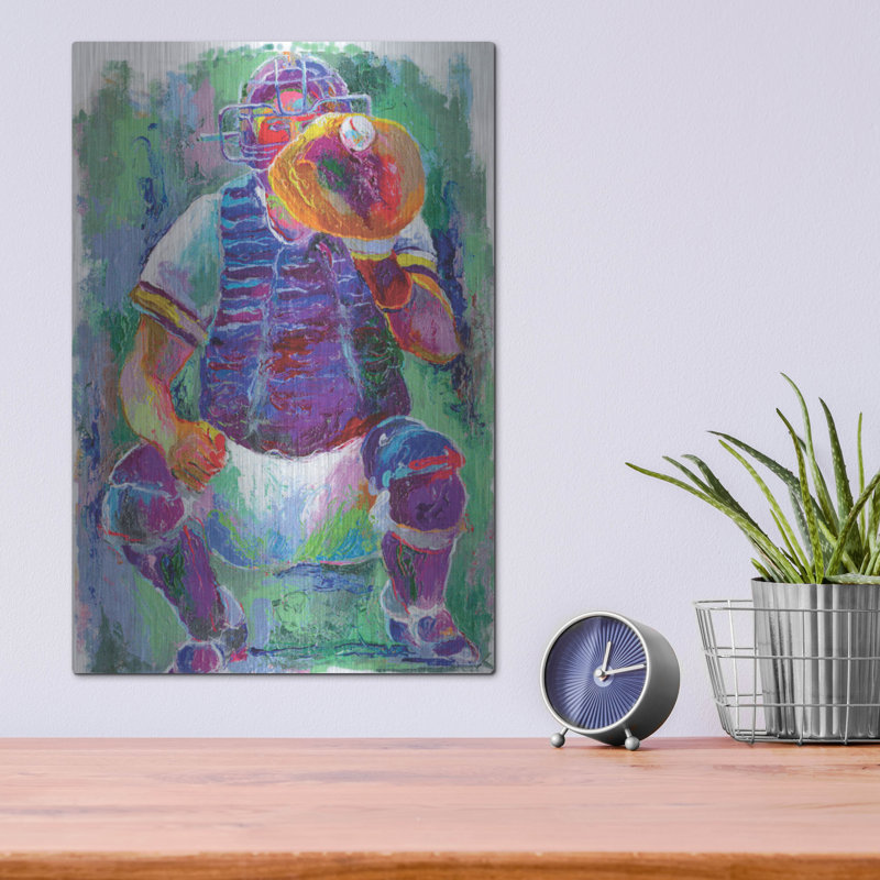 " Catcher " by Richard Wallich, 16" H x 12" W