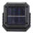 500 Lumen Led Rechargeable Solar Work Light With Magnetic Base, Charge By Usb/Solar