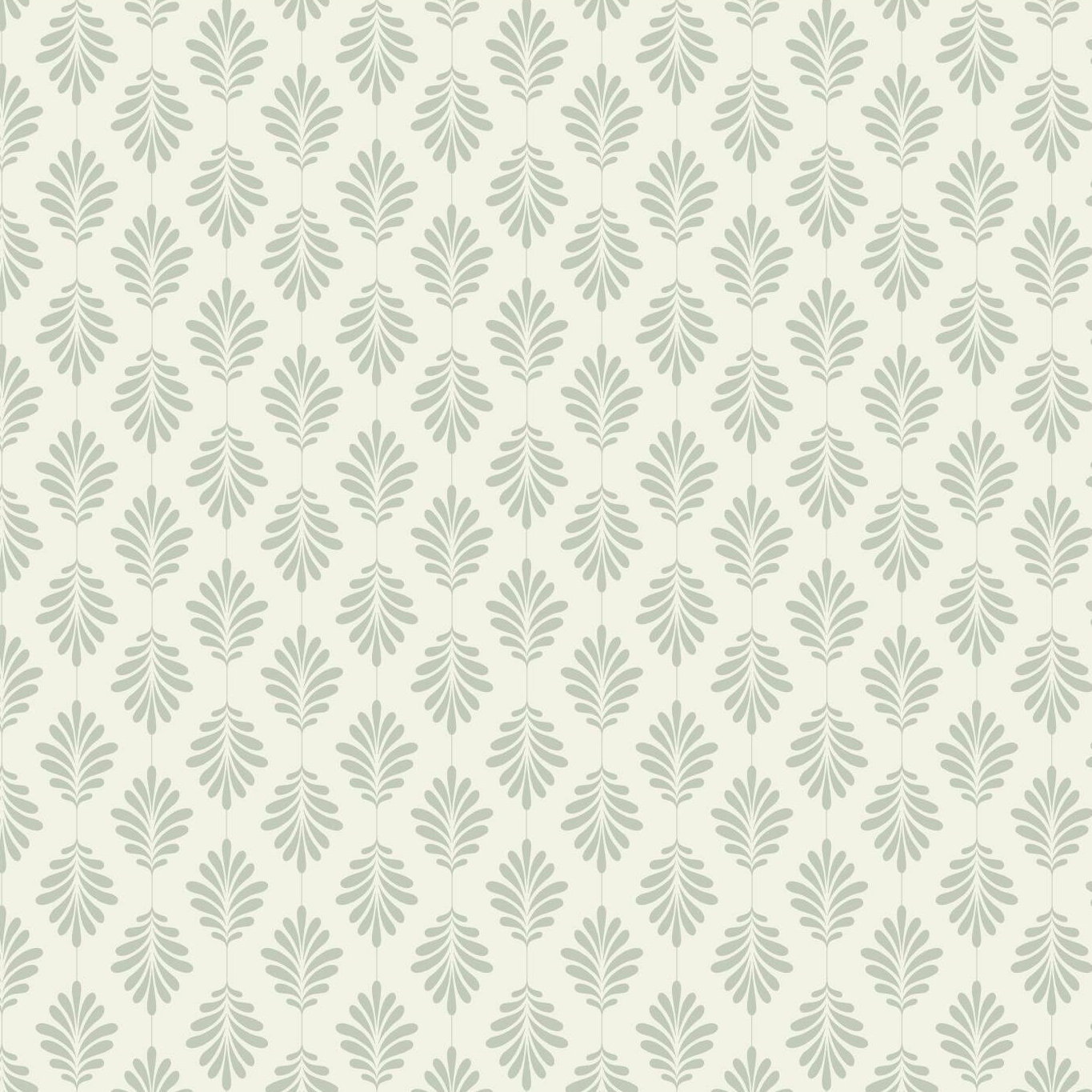 Saskia Modern Floral Wallpaper, Green