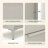 Naima 5 Drawer Fabric Dresser – Beige-1136390385-1114720574