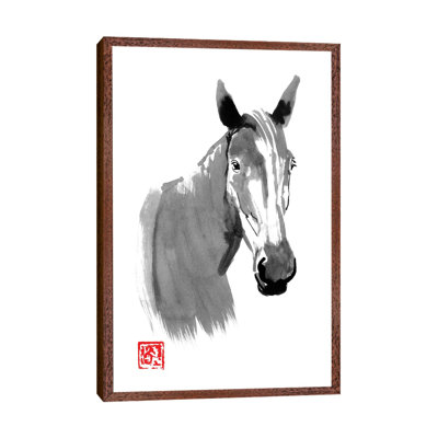 Horse Head by Péchane - Painting on Canvas