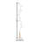 Metal  And  Standing Coat Rack-534959420