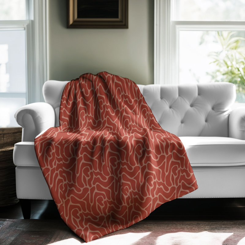 Fall Fall Rainbow Retro Look - 1 pièce Sherpa Premium, Lit simple