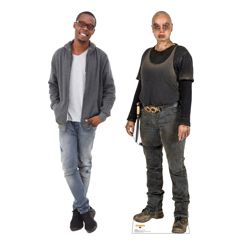 69'' Lifesize Cardboard Standup of Alpha from The Walking Dead