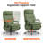 Faux Leather Office Chair with Retractable Footrest-1613609945