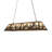 72" Long Tall Pines Oblong Pendant