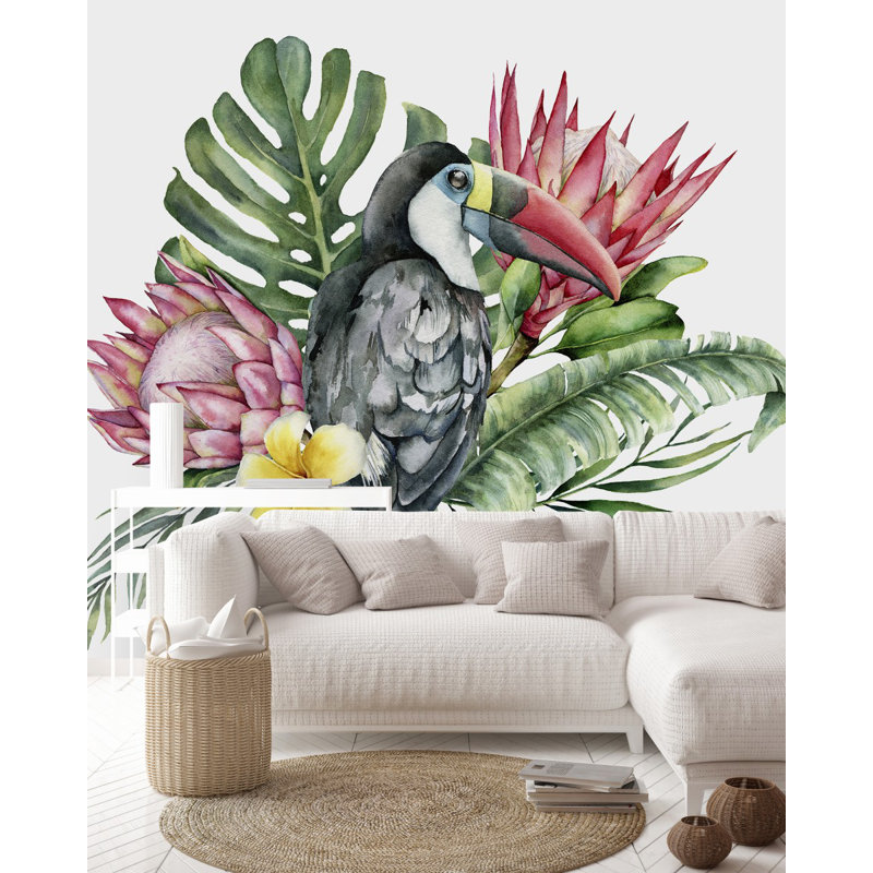 Bolderberg Pre-Pasted Vinyl Floral Wallpaper Roll
