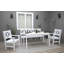 Ardilla 5 - Person Wood Patio Dining Set with Rectangular Table-49502005