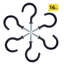 Allante Wall Mounted Towel Hook
